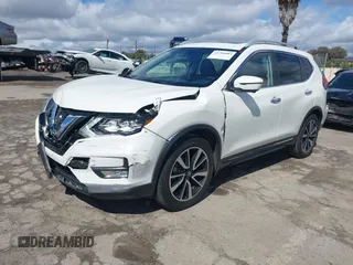 2019 Nissan Rogue SL with VIN 5N1AT2MT2KC794816, listed as a IAAI auction lot 41784087 with 50,655 mi miles and . Bid and sale history available at DreamBid. Image 2.