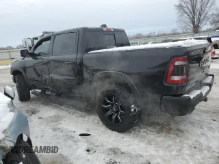 2019 Ram 1500 Rebel z VIN 1C6SRFLT1KN915220, wystawiony jako Copart lot #87608625 z przebiegiem 75 136 mil mil oraz Szkoda całkowita • Salvage title. Historia ofert i sprzedaży dostępna na DreamBid. Obrazek 2.