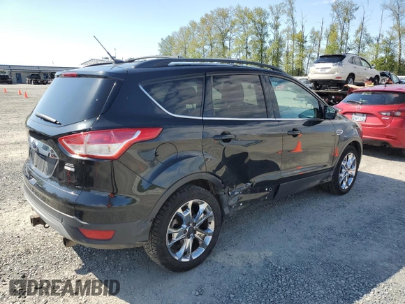 2013 Ford Escape SEL with VIN 1FMCU9H98DUA08981, listed as a Copart auction lot 54192445 with 102,151 mi miles and Salvage Title. Bid and sale history available at DreamBid. Image 3.