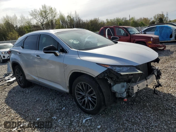 2017 Lexus RX with VIN 2T2BZMCA7HC070876, listed as a Copart auction lot 51244325 with 60,763 mi miles and Salvage Title. Bid and sale history available at carsss.com. Image 4.