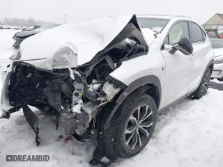 2015 Lexus NX 200t with VIN JTJBARBZXF2002788, listed as a IAAI auction lot 41441116 with 93,922 mi miles. Bid and sale history available at carsss.com. Image 2.