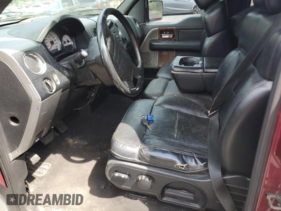 2004 Ford F-150 XLT z VIN 1FTPW14504KD30014, wystawiony jako Copart lot #62079815 z przebiegiem 184 653 mil mil oraz Szkoda całkowita • Salvage title. Historia ofert i sprzedaży dostępna na DreamBid. Obrazek 7.