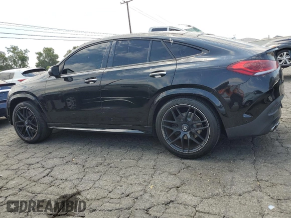 2021 Mercedes-Benz GLE 53 AMG with VIN 4JGFD6BB3MA257083, listed as a Copart auction lot 65208305 with 97,001 mi miles and Clean title. Bid and sale history available at DreamBid. Image 2.