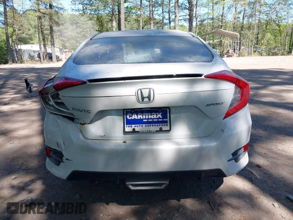 2020 Honda Civic Sedan Sport with VIN 19XFC2F88LE203238, listed as a IAAI auction lot 42075297 with 21,230 mi miles. Bid and sale history available at carsss.com. Image 16.