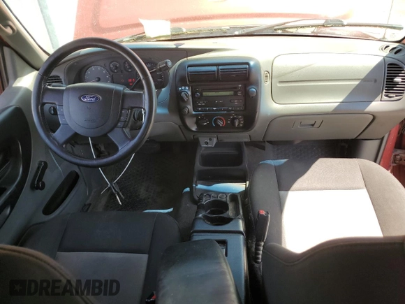 2004 Ford Ranger XL Fleet with VIN 1FTYR15E44PB53741, listed as a Copart auction lot 61020395 with 120,646 mi miles and Salvage title. Bid and sale history available at DreamBid. Image 8.
