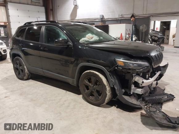2019 Jeep Cherokee Latitude Plus with VIN 1C4PJMLB3KD437485, listed as a IAAI auction lot 41214755 with 42,008 mi miles and . Bid and sale history available at DreamBid. Image 1.