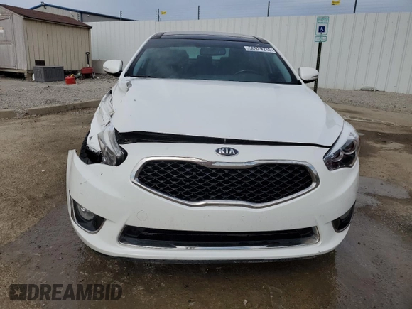 2016 Kia Cadenza Premium z VIN KNALN4D74G5211256, wystawiony jako Copart lot #50929215 z przebiegiem 75 846 mil mil oraz Szkoda całkowita • Salvage title. Historia ofert i sprzedaży dostępna na DreamBid. Obrazek 5.