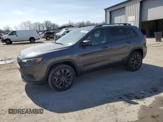 2021 Jeep Cherokee Latitude Lux with VIN 1C4PJMMX2MD213556, listed as a Copart auction lot 48930545 with 21,030 mi miles and Salvage Title. Bid and sale history available at carsss.com. Image 1.
