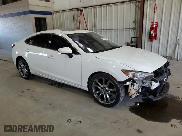 2015 Mazda 6 i Grand Touring with VIN JM1GJ1W57F1223370, listed as a Copart auction lot 48793385 with 66,083 mi miles and Salvage Title. Bid and sale history available at carsss.com. Image 4.