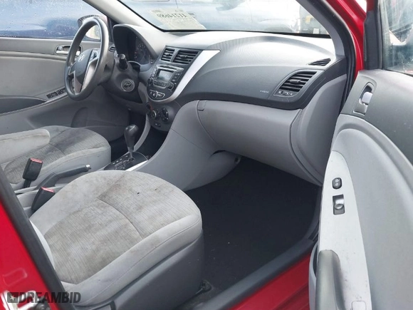2017 Hyundai Accent SE with VIN KMHCT5AEXHU351459, listed as a IAAI auction lot 41214689 with 131,355 mi miles. Bid and sale history available at carsss.com. Image 5.