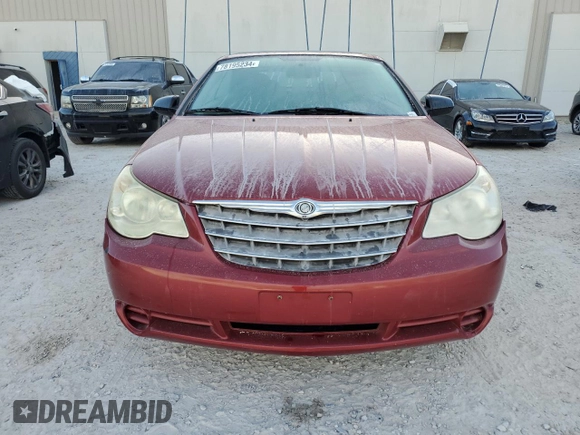 2008 Chrysler Sebring LX with VIN 1C3LC45K18N231952, listed as a Copart auction lot 78195234 with 0 mi miles and Salvage Title. Bid and sale history available at carsss.com. Image 5.
