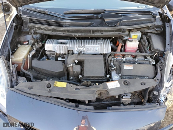 2015 Toyota Prius Plug-In Advanced with VIN JTDKN3DP0F3069491, listed as a Copart auction lot 45688315 with 386,621 mi miles and Salvage Title. Bid and sale history available at carsss.com. Image 12.