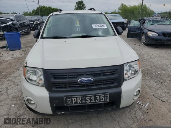2009 Ford Escape Hybrid with VIN 1FMCU493X9KC01844, listed as a Copart auction lot 58220035 with Not provided miles and Salvage title. Bid and sale history available at DreamBid. Image 5.