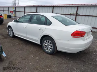 2012 Volkswagen Passat S w/Appearance with VIN 1VWAH7A37CC095106, listed as a IAAI auction lot 41812658 with 173,867 mi miles. Bid and sale history available at carsss.com. Image 3.