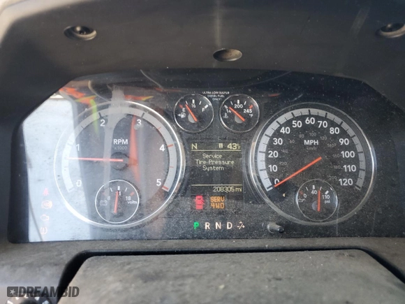2011 Ram 2500 SLT with VIN 3D7UT2CL2BG504080, listed as a Copart auction lot 49281575 with 208,305 mi miles and Salvage Title. Bid and sale history available at carsss.com. Image 9.