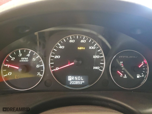 2006 Chevrolet Malibu LS w/1LS with VIN 1G1ZS51F76F289748, listed as a Copart auction lot 44073575 with 200,893 mi miles and Non Repairable. Bid and sale history available at carsss.com. Image 9.