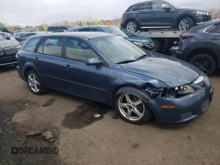2006 Mazda 6 S Sport VE with VIN 1YVHP82D865M04666, listed as a Copart auction lot 51574375 with 130,021 mi miles and Salvage Title. Bid and sale history available at carsss.com. Image 4.