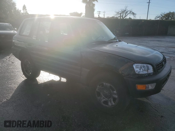 1999 Toyota RAV4 with VIN JT3GP10V5X7060132, listed as a Copart auction lot 48188975 with 226,460 mi miles and Clean Title. Bid and sale history available at DreamBid. Image 4.