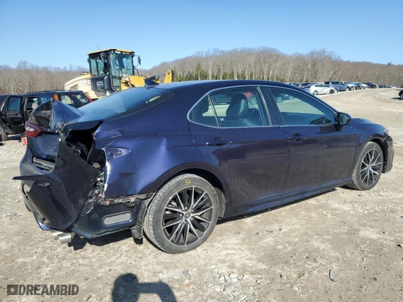2021 Toyota Camry SE Nightshade with VIN 4T1G11AK5MU592183, listed as a Copart auction lot 48623475 with 79,152 mi miles and Salvage Title. Bid and sale history available at carsss.com. Image 3.