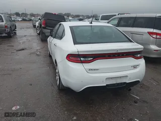 2014 Dodge Dart Limited with VIN 1C3CDFCB2ED902610, listed as a IAAI auction lot 41557978 with 182,300 mi miles. Bid and sale history available at carsss.com. Image 3.
