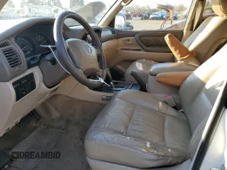 2000 Toyota Land Cruiser with VIN JT3HT05J5Y0105435, listed as a Copart auction lot 89409795 with 255,587 mi miles and Salvage Title. Bid and sale history available at carsss.com. Image 7.