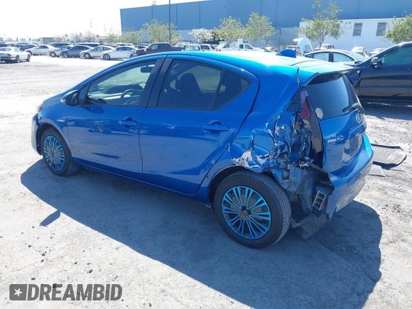 2016 Toyota Prius One with VIN JTDKDTB37G1117861, listed as a IAAI auction lot 41881771 with 204,882 mi miles and . Bid and sale history available at DreamBid. Image 3.