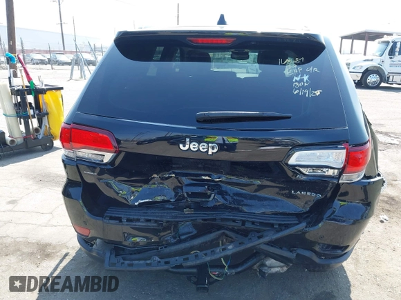 2022 Jeep Grand Cherokee Laredo X with VIN 1C4RJEAG7NC171377, listed as a IAAI auction lot 42592264 with 69,074 mi miles and . Bid and sale history available at DreamBid. Image 16.