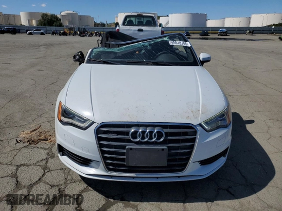 2015 Audi A3 2.0T Premium Plus with VIN WAU3FLFF5F1123706, listed as a Copart auction lot 49510785 with 74,819 mi miles and Salvage Title. Bid and sale history available at carsss.com. Image 5.