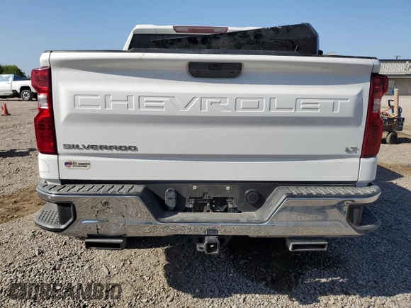 2020 Chevrolet Silverado 1500 LT with VIN 3GCPWCED1LG204770, listed as a Copart auction lot 48547275 with 0 mi miles and Salvage Title. Bid and sale history available at carsss.com. Image 6.