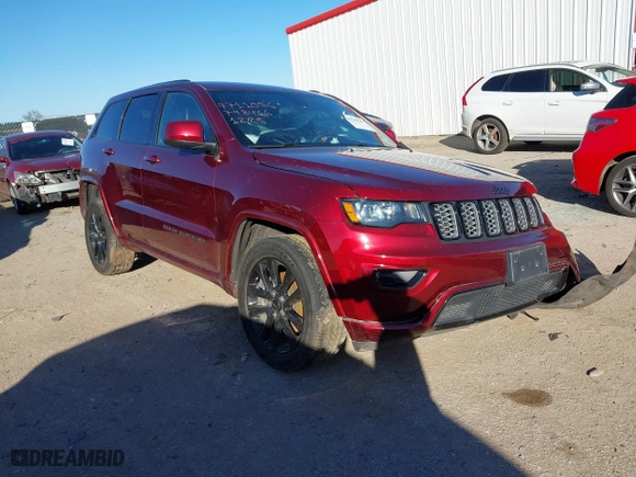 2021 Jeep Grand Cherokee Laredo X with VIN 1C4RJEAG5MC798416, listed as a IAAI auction lot 41219060 with 47,632 mi miles. Bid and sale history available at carsss.com. Image 1.