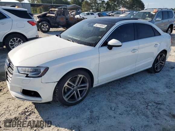 2019 Audi A3 Sedan Premium with VIN WAUAUGFF4K1009162, listed as a Copart auction lot 62118893 with 104,371 mi miles. Bid and sale history available at carsss.com. Image 1.