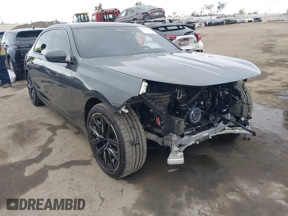 2024 BMW 7 Series 740i with VIN WBA23EH01RCP35452, listed as a IAAI auction lot 42064471 with 13,657 mi miles and . Bid and sale history available at DreamBid. Image 1.