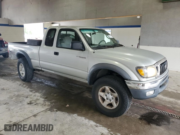 2002 Toyota Tacoma PreRunner with VIN 5TESM92N32Z109856, listed as a Copart auction lot 57173235 with 239,797 mi miles and Salvage title. Bid and sale history available at DreamBid. Image 4.