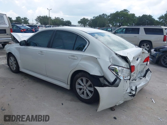 2013 Subaru Legacy 2.5i with VIN 4S3BMCA6XD3036641, listed as a IAAI auction lot 41947053 with 130,645 mi miles and . Bid and sale history available at DreamBid. Image 3.