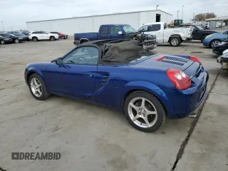 2003 Toyota MR2 z VIN JTDFR320530065705, wystawiony jako Copart lot #86298474 z przebiegiem 103 268 mil mil oraz Szkoda całkowita • Salvage title. Historia ofert i sprzedaży dostępna na DreamBid. Obrazek 2.