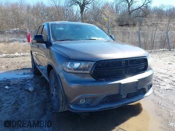 2017 Dodge Durango R/T with VIN 1C4SDJCT6HC697502, listed as a IAAI auction lot 41816322 with 115,099 mi miles and . Bid and sale history available at DreamBid. Image 1.