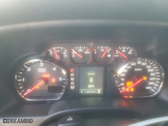 2016 Chevrolet Silverado 1500 LS with VIN 1GCRCNEH6GZ219013, listed as a Copart auction lot 86889534 with 138,626 mi miles and Salvage Title. Bid and sale history available at carsss.com. Image 9.