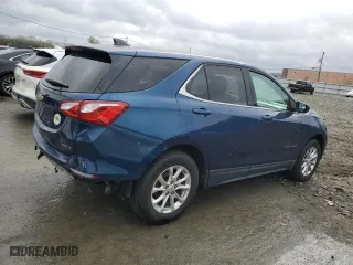 2020 Chevrolet Equinox LT with VIN 2GNAXUEV3L6132846, listed as a Copart auction lot 51120915 with 75,273 mi miles and Salvage Title. Bid and sale history available at carsss.com. Image 3.