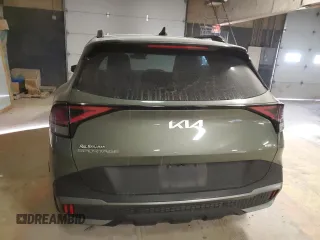 2023 Kia Sportage X-Line with VIN 5XYK6CAF8PG122962, listed as a Copart auction lot 41755355 with 47,640 mi miles and Salvage Title. Bid and sale history available at carsss.com. Image 6.