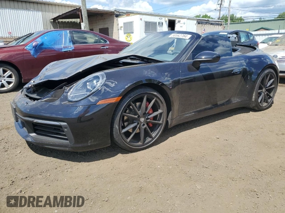 2020 Porsche 911 991 Carrera with VIN WP0CA2A93LS251090, listed as a Copart auction lot 58562784 with 31,839 mi miles and Salvage Title. Bid and sale history available at carsss.com. Image 1.