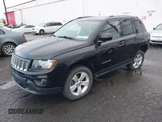 2016 Jeep Compass High Altitude Edition with VIN 1C4NJDEB6GD674564, listed as a IAAI auction lot 41783578 with 98,599 mi miles. Bid and sale history available at carsss.com. Image 18.