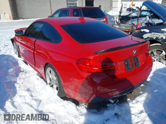 2016 BMW 4 Series 435i xDrive с VIN WBA3R5C50GK374031, выставлен на аукционе IAAI как лот 41444797 с пробегом 60 527 миль миль и . История ставок и продаж доступна на DreamBid. Изображение 3.