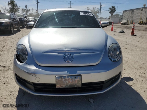 2012 Volkswagen Beetle 2.5L w/Sun PZEV with VIN 3VWJP7AT7CM661685, listed as a Copart auction lot 76334204 with 144,719 mi miles and Non Repairable. Bid and sale history available at carsss.com. Image 5.