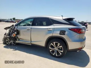 2021 Lexus RX 350 with VIN 2T2HZMAA4MC211118, listed as a Copart auction lot 58405465 with 44,956 mi miles and Salvage title. Bid and sale history available at DreamBid. Image 2.