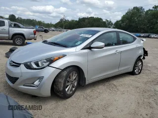 2016 Hyundai Elantra SE with VIN 5NPDH4AE2GH717251, listed as a Copart auction lot 56493135 with 87,975 mi miles and Salvage title. Bid and sale history available at DreamBid. Image 1.