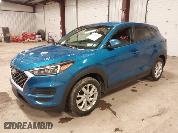 2019 Hyundai Tucson SE with VIN KM8J2CA48KU027746, listed as a IAAI auction lot 41986052 with 93,261 mi miles. Bid and sale history available at carsss.com. Image 18.