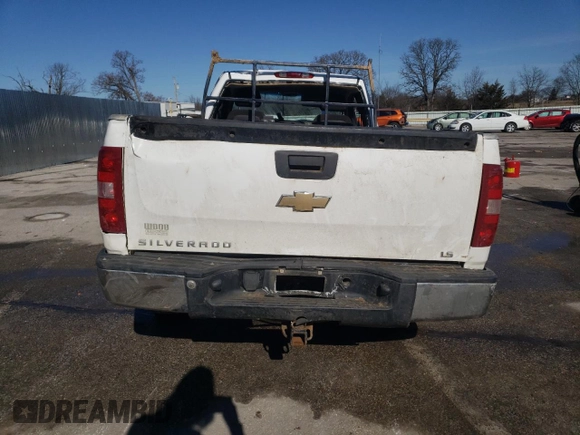 2008 Chevrolet Silverado 1500 Work Truck with VIN 1GCEK14C78Z332678, listed as a Copart auction lot 46855235 with 177,794 mi miles and Salvage Title. Bid and sale history available at carsss.com. Image 6.