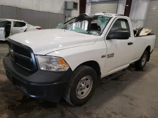 2016 Ram 1500 Tradesman with VIN 3C6JR7DT5GG228855, listed as a Copart auction lot 83428394 with 46,786 mi miles and Salvage title. Bid and sale history available at DreamBid. Image 1.