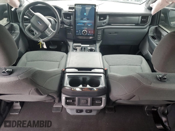 2024 Ford F-150 Lightning Flash with VIN 1FT6W3L76RWG12085, listed as a Copart auction lot 87181614 with 17,444 mi miles and Salvage title. Bid and sale history available at DreamBid. Image 8.
