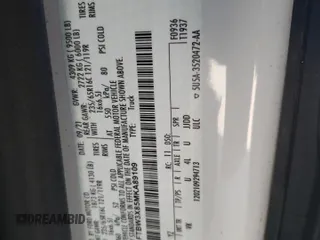 2021 Ford Transit Cargo with VIN 1FTBW3X85MKA89109, listed as a Copart auction lot 56777475 with Not provided miles and Salvage title. Bid and sale history available at DreamBid. Image 13.